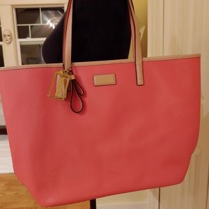 Pink Coach Park Metro Tote